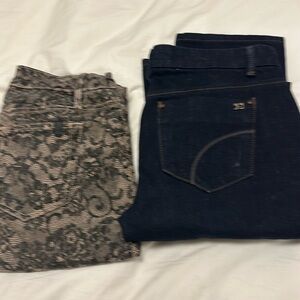Lot of two Joes jeans, size 25